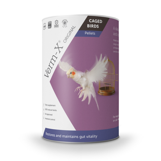 Verm-X Original pellets för Burfågel, 100 gram